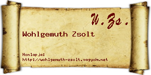 Wohlgemuth Zsolt névjegykártya